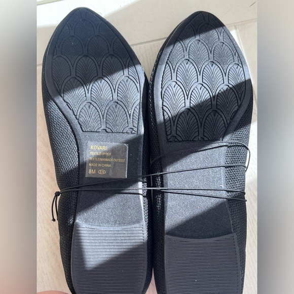 Pop memory foam Women's Kovari Ballet Flats Black Size 8M Pointed Toe NWOB - Picture 5 of 8